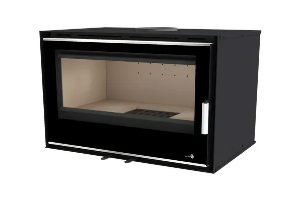 TERMOFOC - Estufa de Leña Insertable con Turbina Modelo PORTIMAO C895 de 9 kW