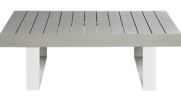 Naterial Mesa Las Vegas Aluminio 133X74Cm