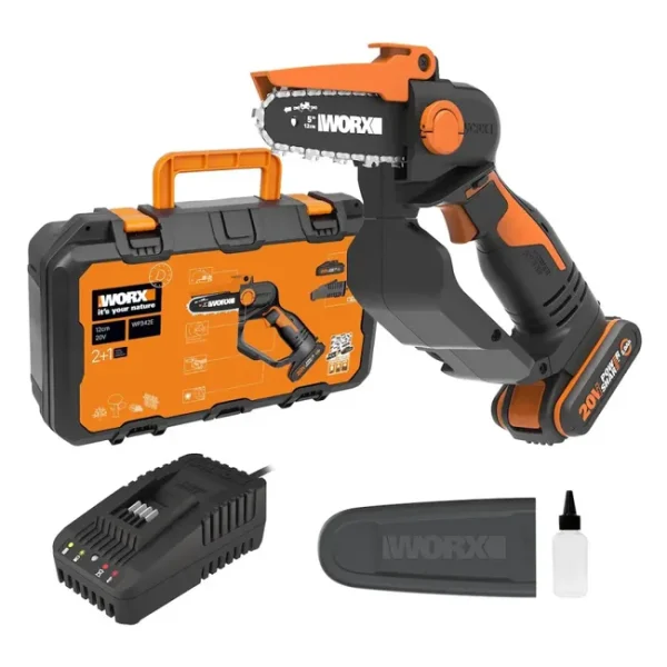 Guía motosierra WORX WP342E 12cm 20V