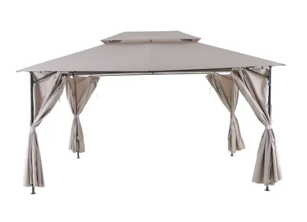 Pérgola Metálica Naterial Oxis Tortora 3X4M