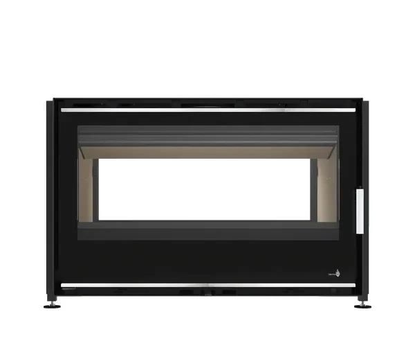 TERMOFOC - Estufa de Leña Insertable, doble cara con Turbina Modelo PORTIMAO C795 DOBLE CARA de 7 kW