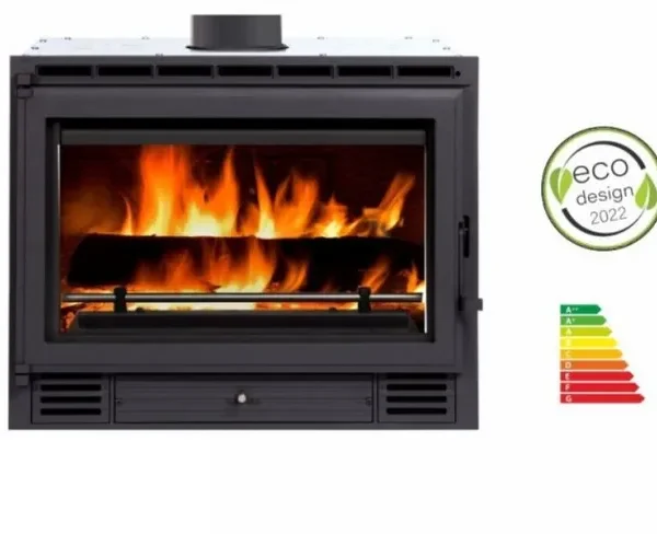 ESTUFA INSERTABLE CON VENTILACION A LEÑA TUNEZ