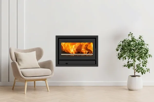 Insert de leña VIMEIRO DE 10.6KW de 80 cm