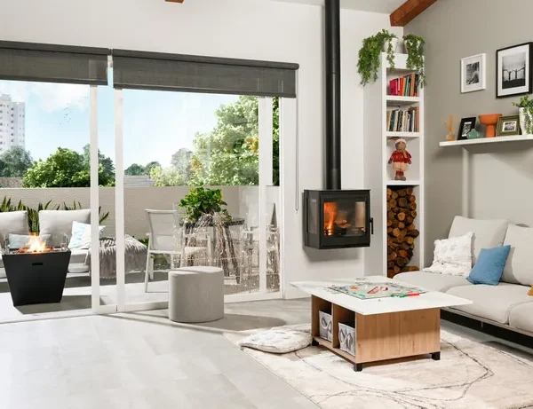 Estufa de leña PANADERO Onix Wall