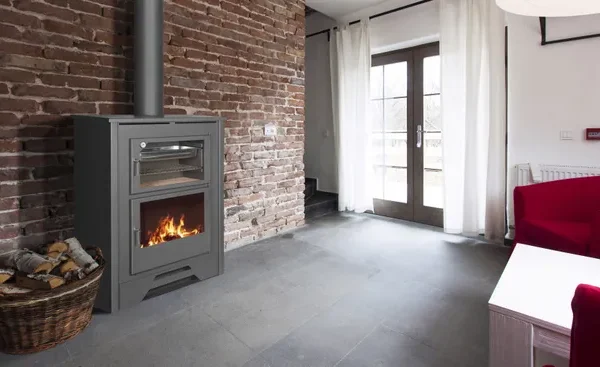 Estufa de leña con horno JOYMA Atlanta