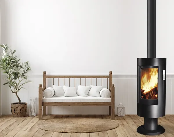 Estufa de leña SUPRA Chloe piedra