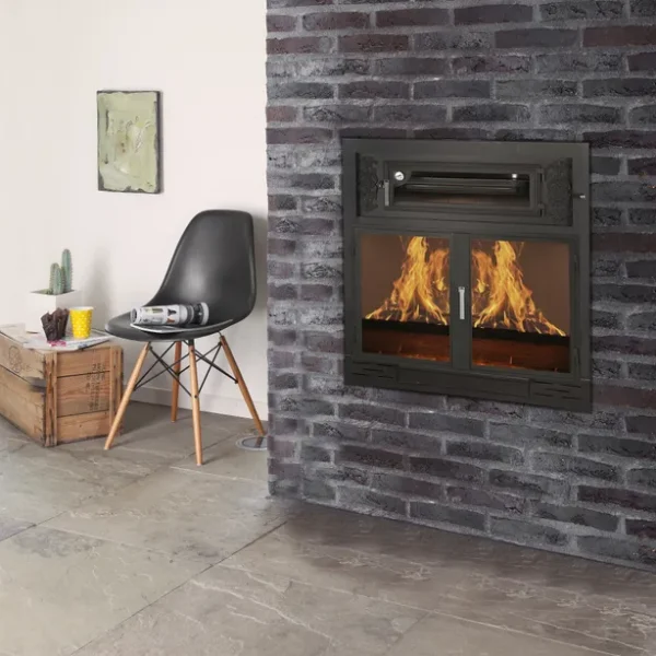 Hogar de leña con horno JOYMA London 100 23 kW