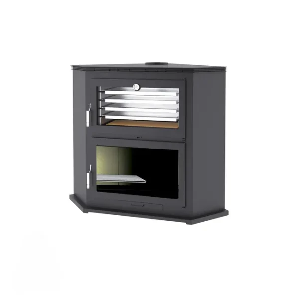 Estufa de leña rincón H2R ECO 10,9 kw