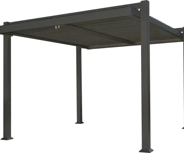 Pérgola aluminio Naterial Persea Antracita 3 2X3 6M