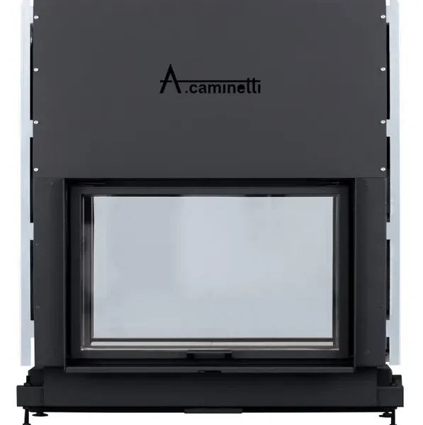 Hogar de leña CAMINETTI Flat w120/60 tunel eco 21 kW