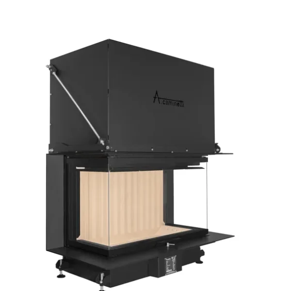 Hogar de leña CAMINETTI Crystal 90 Max 14 kW